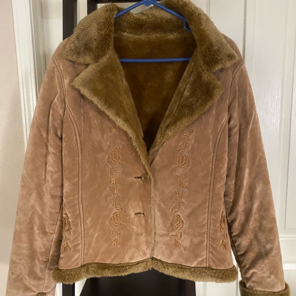 Furry coat